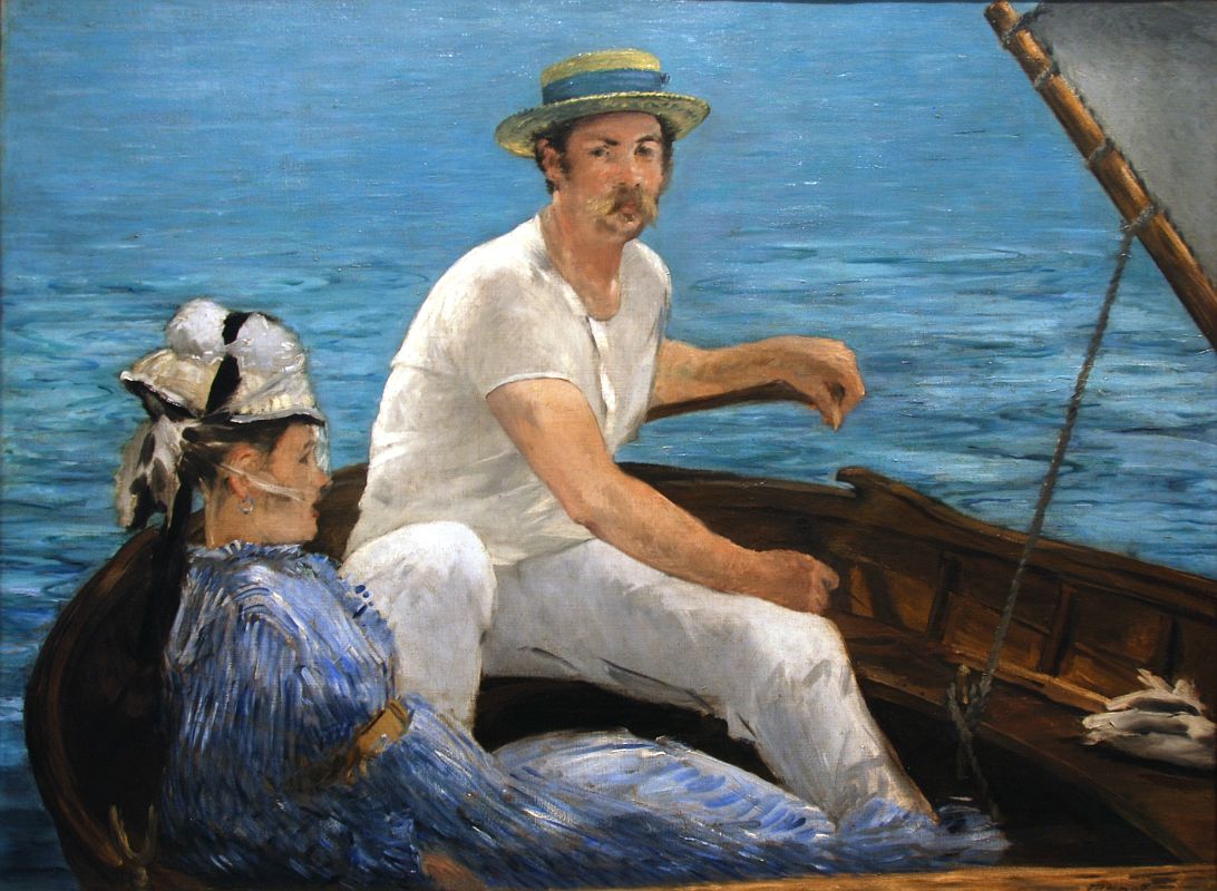 Top Met Paintings After 1860 02 Edouard Manet Boating